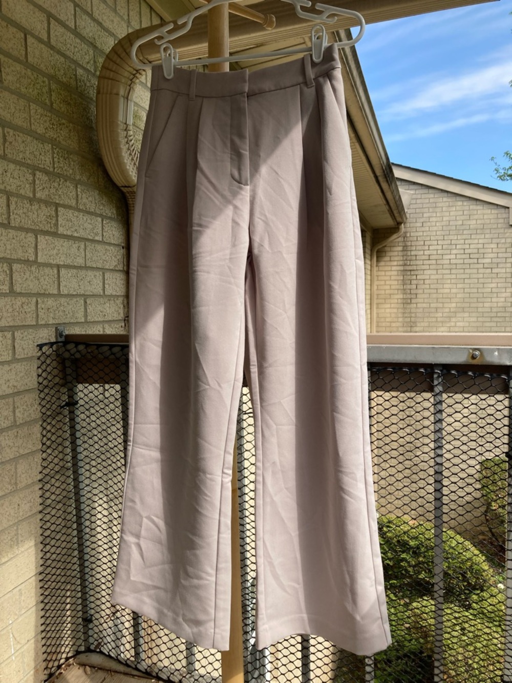 Abercrombie & Fitch Sloane Tailored Wide Leg Trouser Pants Size 26 Short NWT - Picture 9 of 16